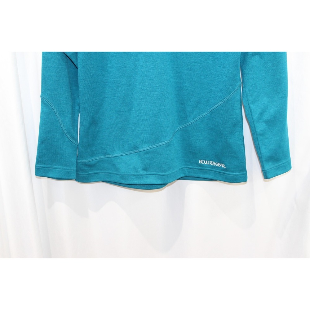 Boulder Gear Womens Blue 1/4 Zip Long Sleeve Pullover XS - Picture 3 of 6